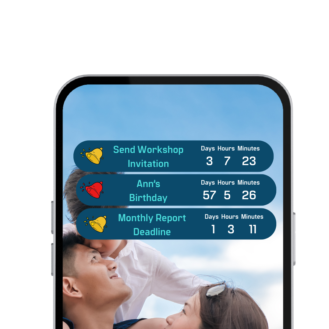 Countdown Master app screenshot